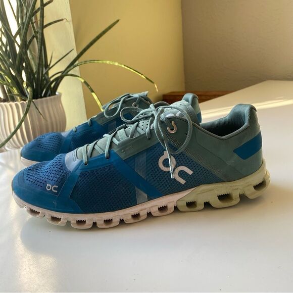 ON Running Men’s Cloudflow III Running Shoe in Sea Petrol size 9 - Picture 2 of 10